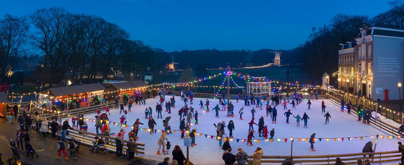 WINTER IN HET NEDERLANDS OPENLUCHTMUSEUM